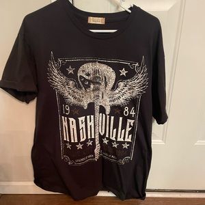 Nashville oversized small t-shirt from Altar’d State.